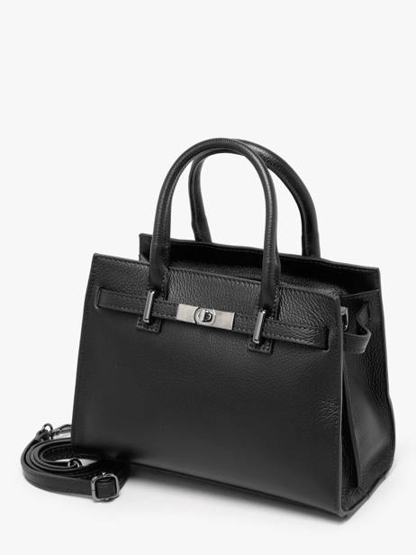 Handbag Caviar Leather Milano Black caviar CA24063 other view 2