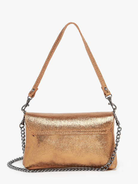 Shoulder Bag Nine Leather Milano Gold nine NI24063 other view 4