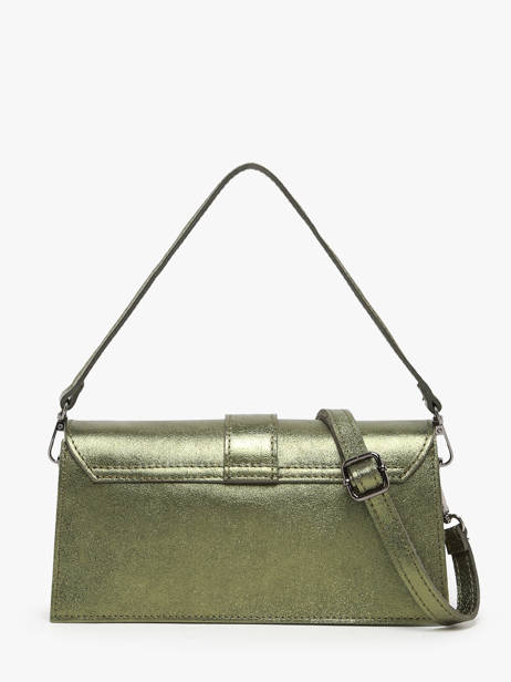 Shoulder Bag Nine Leather Milano Green nine NI24066 other view 4