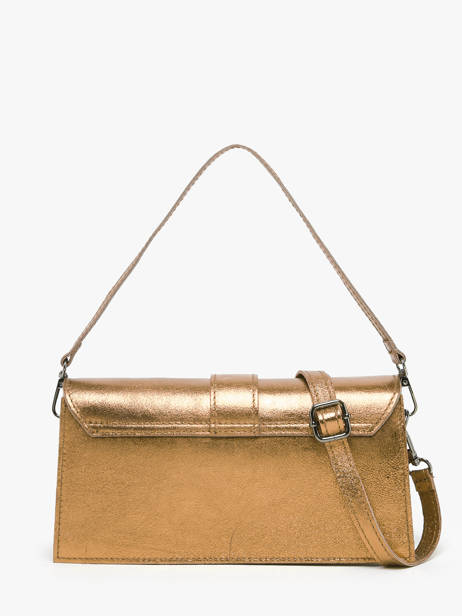 Shoulder Bag Nine Leather Milano Gold nine NI24066 other view 4