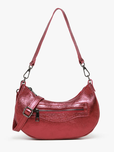 Sac Porté épaule Nine Cuir Milano Rouge nine NI24061