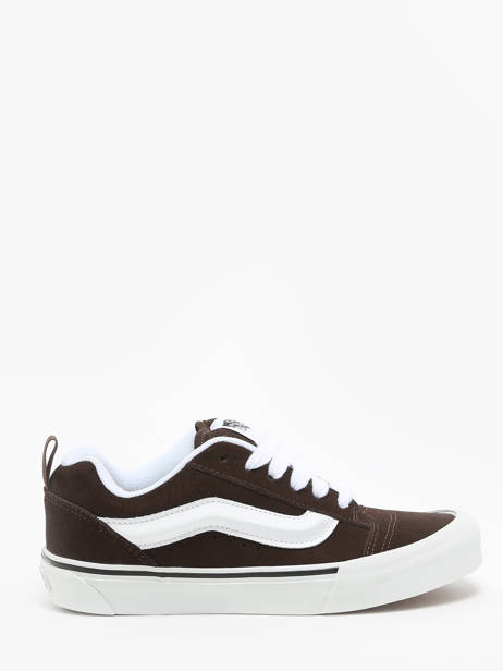 Sneakers In Leather Vans Brown unisex 9QCNWH