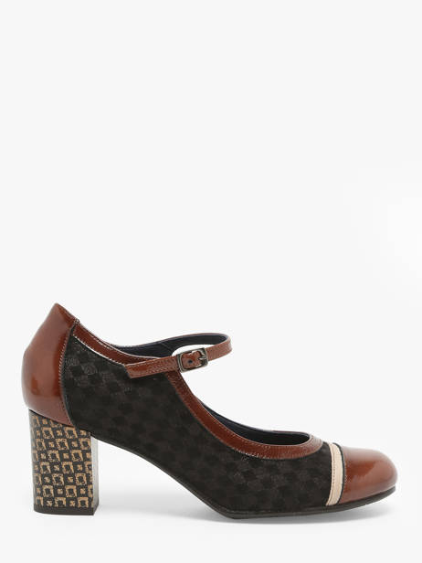 Escarpins Rodin En Cuir Dorking Marron theme D8669