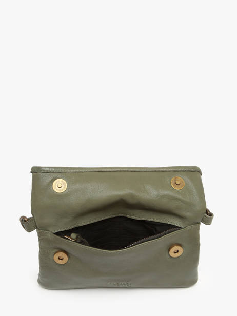 Sac Bandoulière Cow Cuir Basilic pepper Vert cow BCOW75 vue secondaire 4