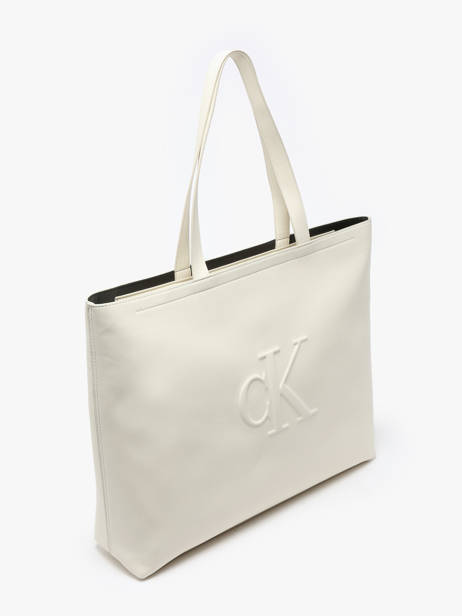 Sac Porté épaule Sculpted Calvin klein jeans Beige sculpted K612724 vue secondaire 2