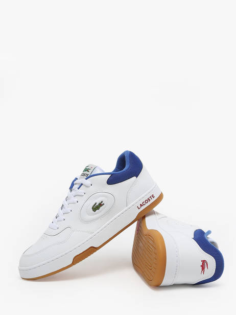 Sneakers En Cuir Lacoste Blanc men 7SMA0060 vue secondaire 2