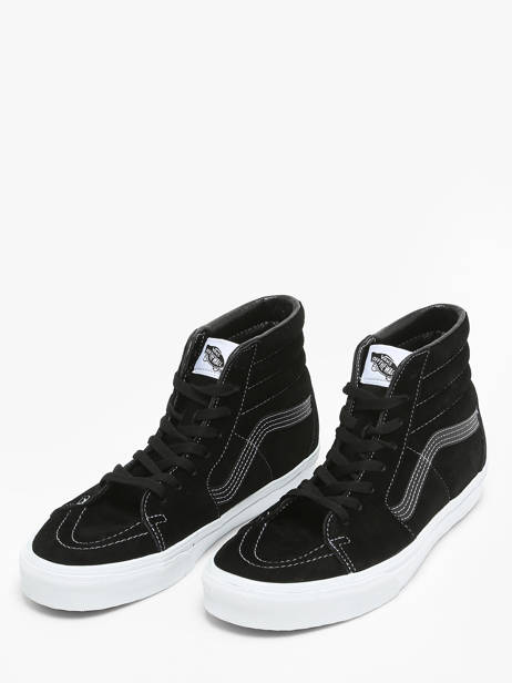 Sneakers Sk8-hi En Cuir Vans Noir unisex CMXBM81 vue secondaire 1