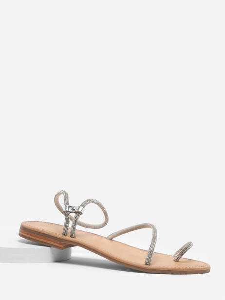 Nu-pieds Les tropeziennes Argent women HODAXA vue secondaire 1