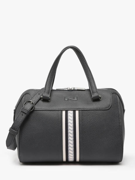 Sac Porté Main Signature Cuir Nathan baume Multicolore signature 1