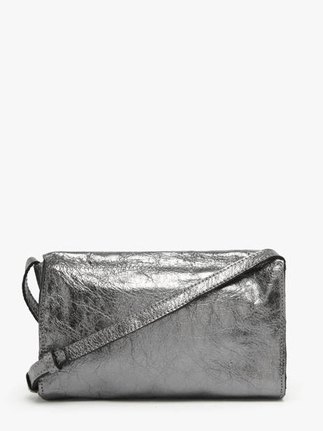 Sac Bandoulière Leather Cuir Biba Argent leather CMO3L vue secondaire 3