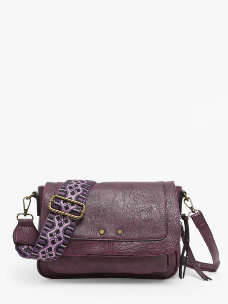 Sac Bandoulière Sangle Miniprix Violet sangle B