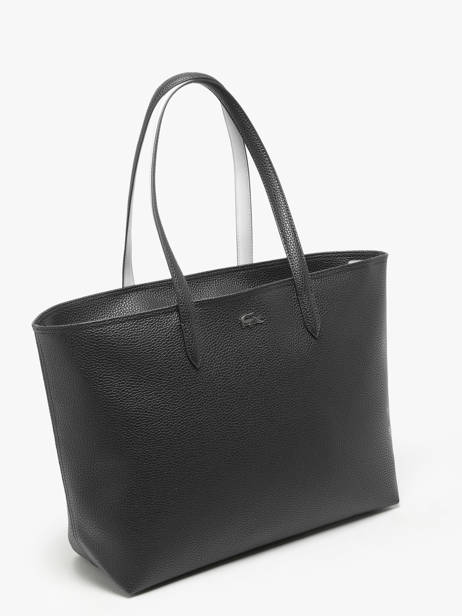 Cabas Anna Lacoste Noir anna NF4823AA vue secondaire 2