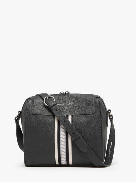 Leather Jeane Signature Crossbody Bag Nathan baume Black signature 3 other view 4