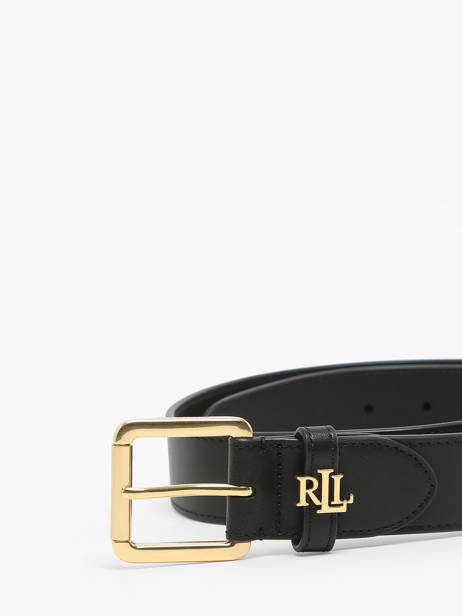 Ceinture Lauren ralph lauren Noir elmswood 12942212 vue secondaire 2