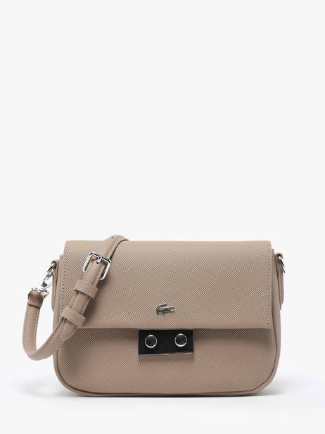 Shoulder Bag Daily City Lacoste Brown daily city NF4757DZ