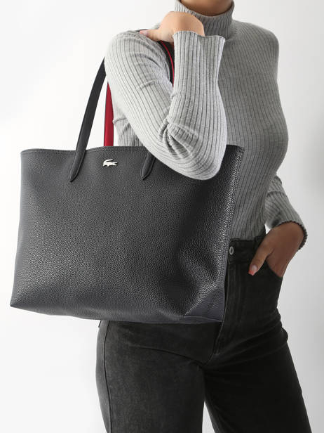 Shopping Bag Anna Lacoste Blue anna NF4823AA other view 1