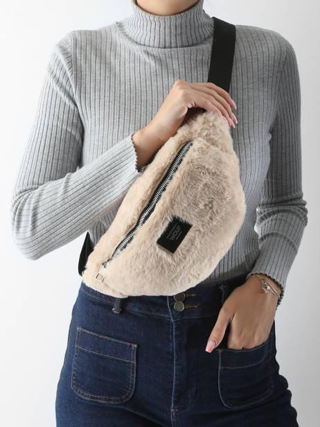 Belt Bag Wouf Beige teddy TW240036 other view 1