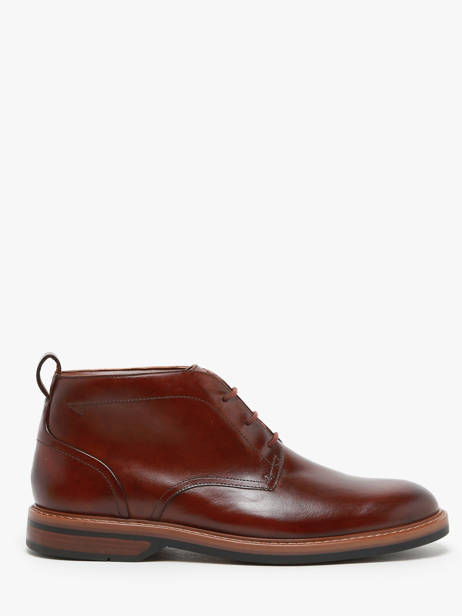 Boots Aldwin Chukka En Cuir Clarks Marron men 26178425