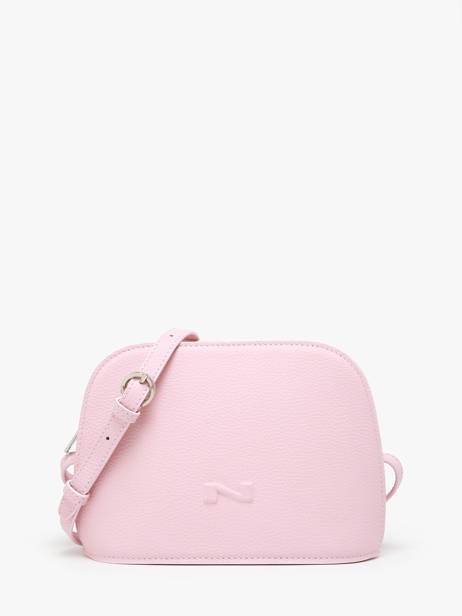 Leather Lilou Crossbody Bag Nathan baume Pink egee 2