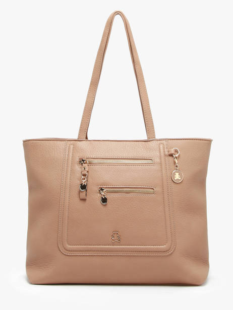 Shopping Bag Zip Lulu castagnette Brown zip WILLIANA