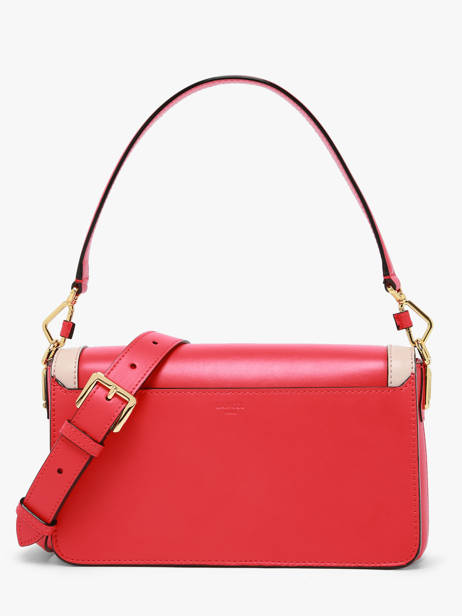 Shoulder Bag Angele Leather Lancel Red angele A13283 other view 4