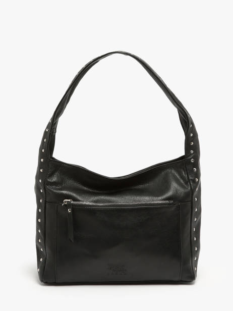 Sac Porté épaule Glam Cuir Basilic pepper Noir glam BGLA70