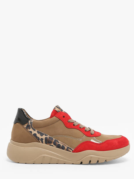 Sneakers En Cuir Gabor Orange women 13