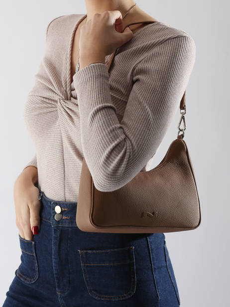 Leather Brasilia Crossbody Bag Nathan baume Brown n city 41 other view 1