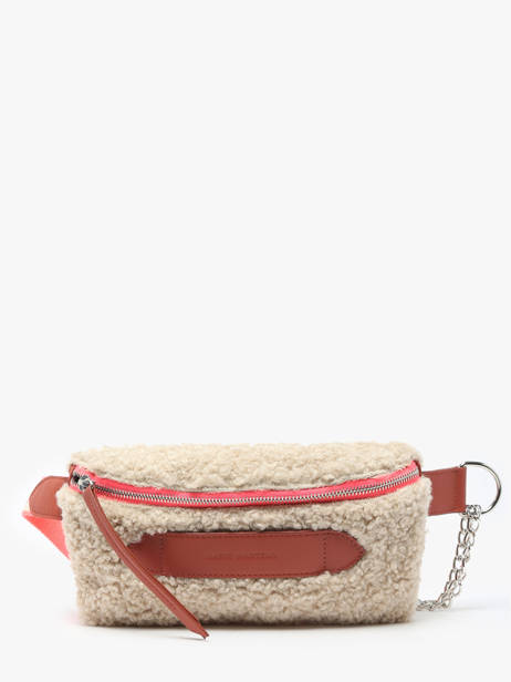 Sac Banane Coachella Mouton Cuir Marie martens Beige coachella TMF