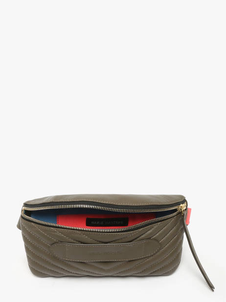 Sac Banane Coachella Matelassé Cuir Marie martens Vert coachella VLQ vue secondaire 2