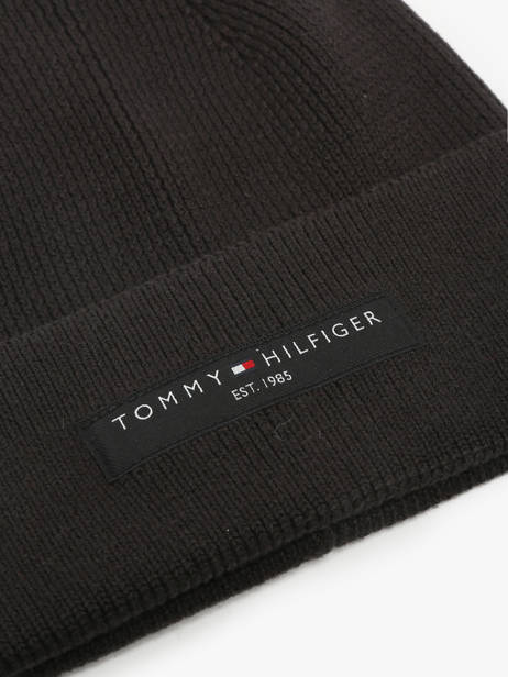 Beanie Tommy hilfiger Black th foundation AM12797 other view 1