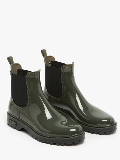 Rain Boots Verbenas Green women 76002435 other view 2