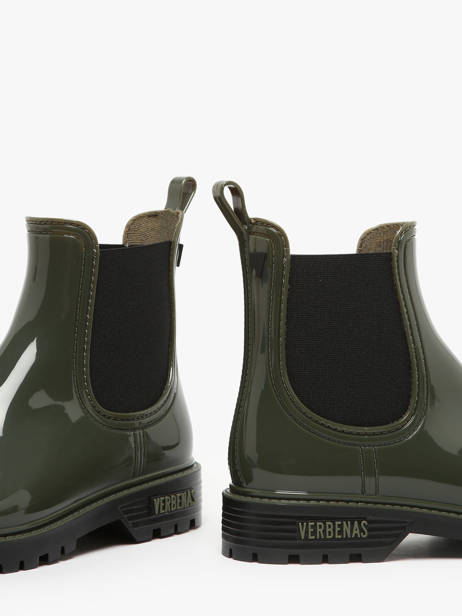 Rain Boots Verbenas Green women 76002435 other view 3