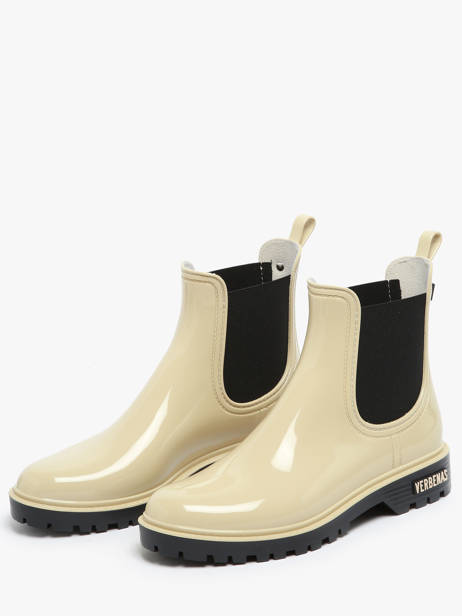 Rain Boots Verbenas Beige women 76002435 other view 1