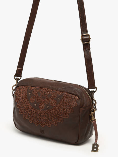 Sac Bandoulière Heritage Cuir Biba Marron heritage BTE24L vue secondaire 1