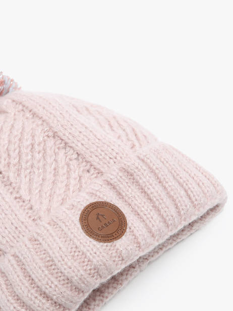 Beanie Cabaia Pink hats GARIBALD other view 1