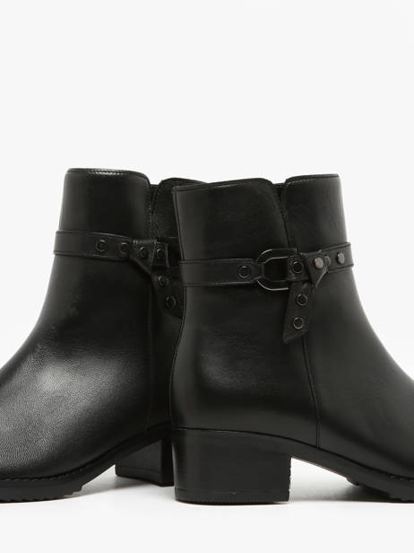 Boots En Cuir Gabor Noir women 27 vue secondaire 2