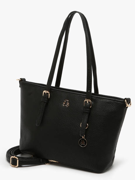 Shoulder Bag Zip Lulu castagnette Black zip WILFRIED other view 2