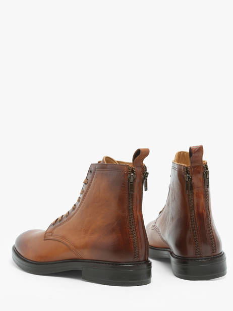 Bottines Wring En Cuir No brand Marron men 147341 vue secondaire 2