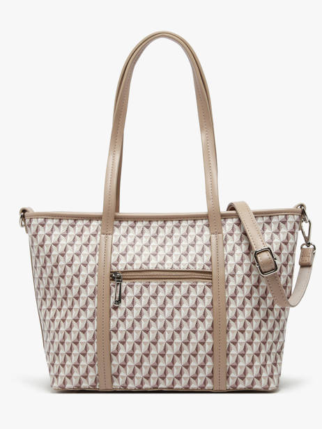 Sac Porté épaule Paris Miniprix Beige paris F8545 vue secondaire 3