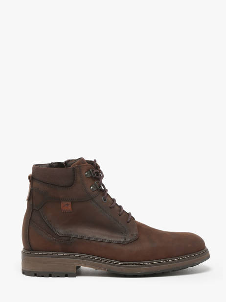 Boots Truman En Cuir Fluchos Marron men F1590