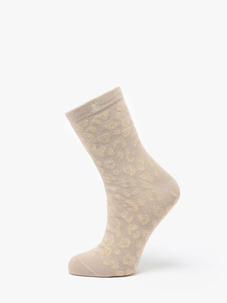 Socks Vanessa wu Beige socks women CH005BG