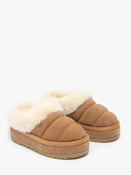 Slippers In Leather Ugg Beige women 1146390 other view 2