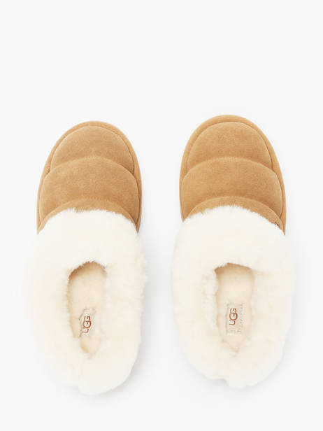 Slippers In Leather Ugg Beige women 1146390 other view 4