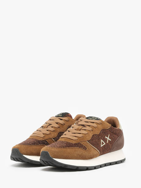 Sneakers Sun68 Brown women Z44204 other view 2