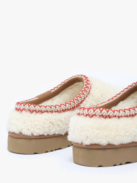 Slippers In Leather Ugg Beige women 1158356 other view 3