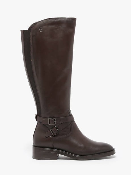 Boots In Leather Tamaris Brown women 43