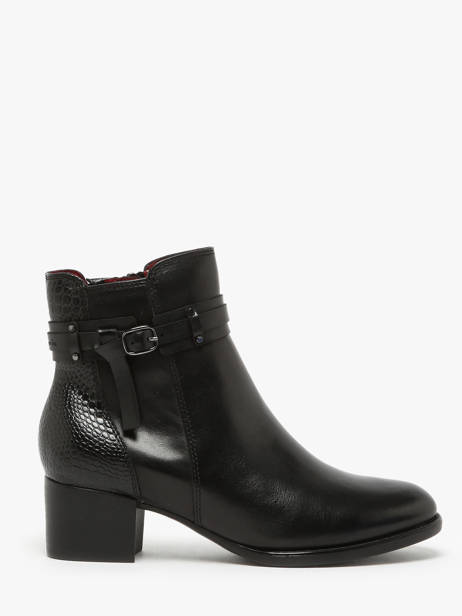 Bottines En Cuir Tamaris Noir women 43