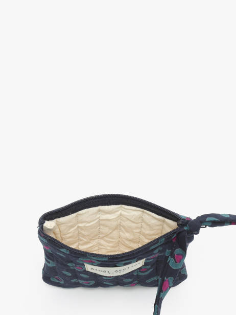 Coin Purse Bindi atelier Blue bengal B other view 1