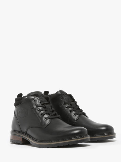 Bottines Equilibre En Cuir Redskins Noir men EQUILIBR vue secondaire 1